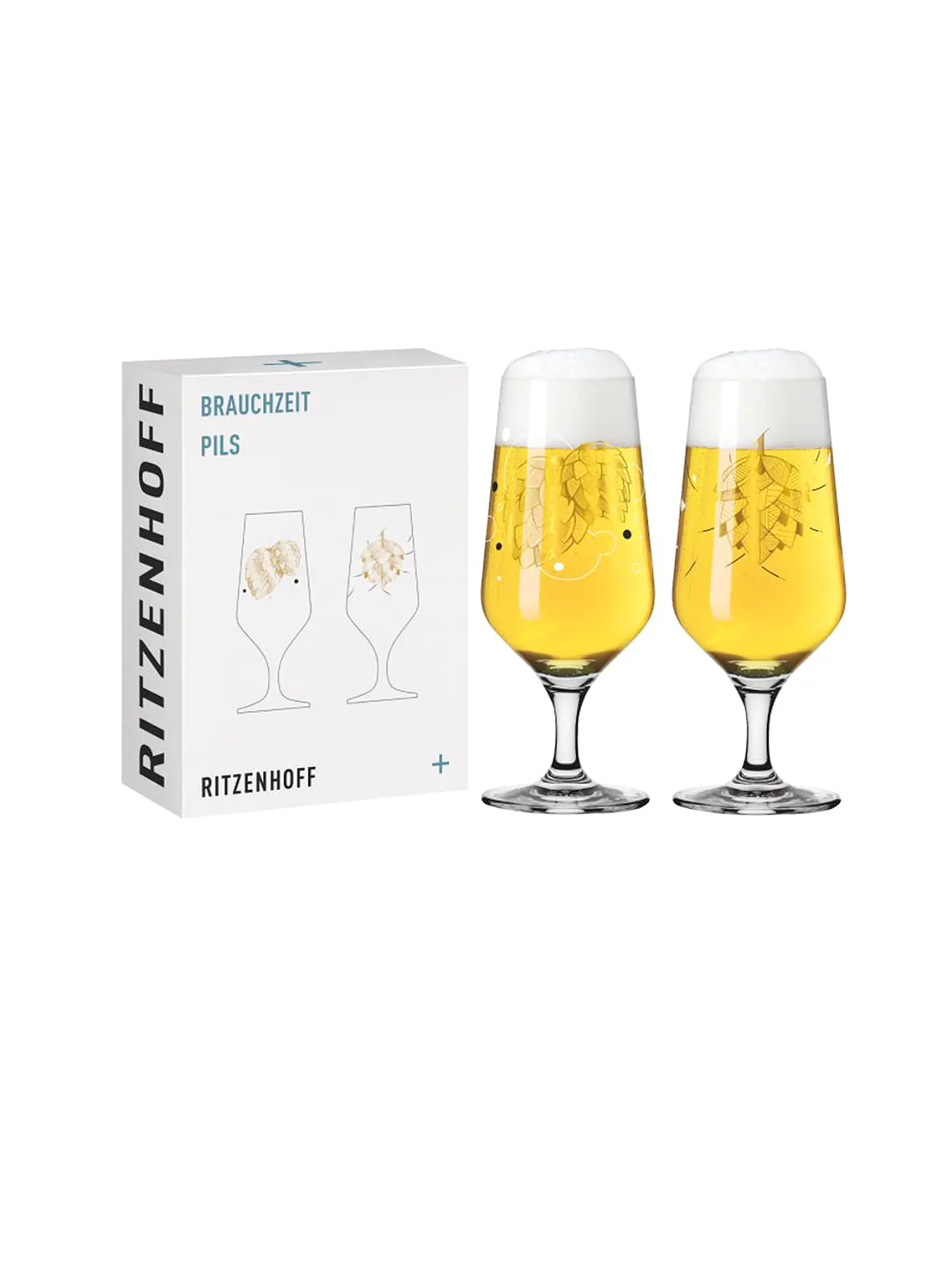 RITZENHOFF | Bierglas 2er Set Brauchzeit Andreas Preis 2022 | 
